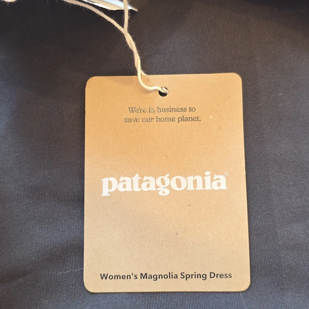 Patagonia Women's Magnolia Spring Dress -  Ink Black - Picture 3 of 4